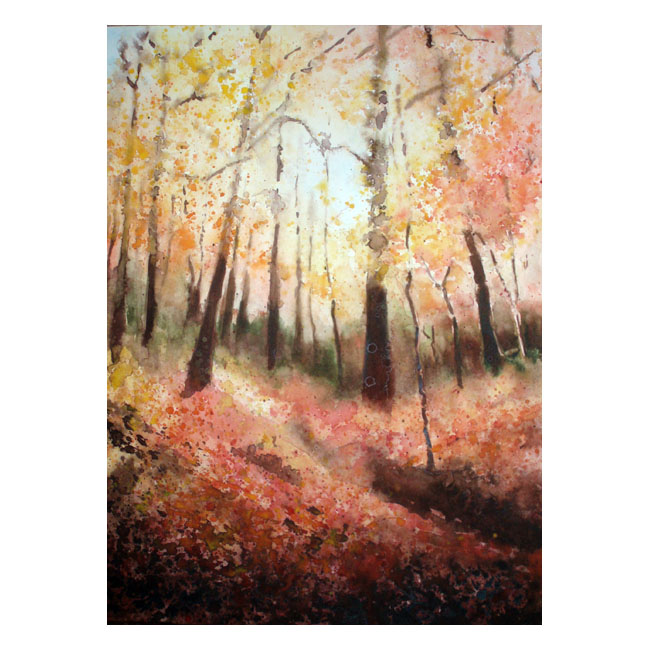 Otoño Acuarela